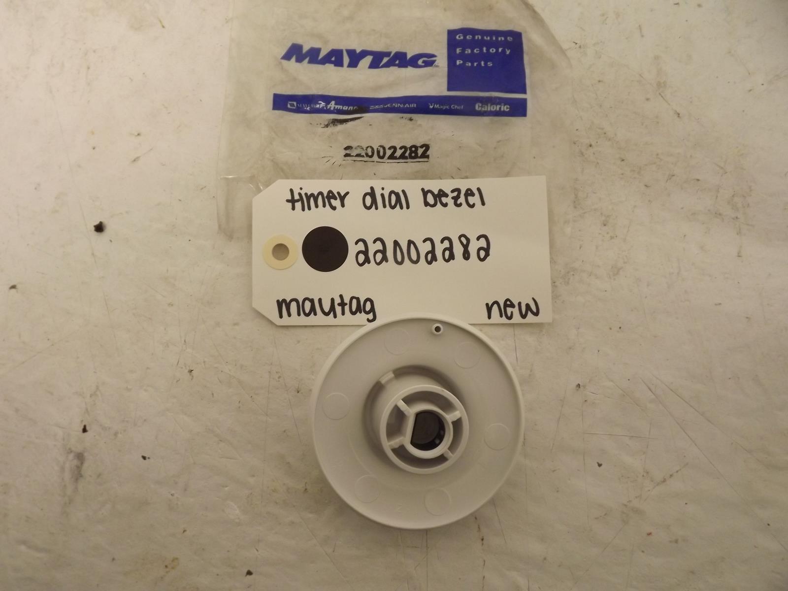 Maytag Washer 22002282 Timer Dial Bezel New OEM Maytag Washer 22002282 Timer Dial Bezel New OEM